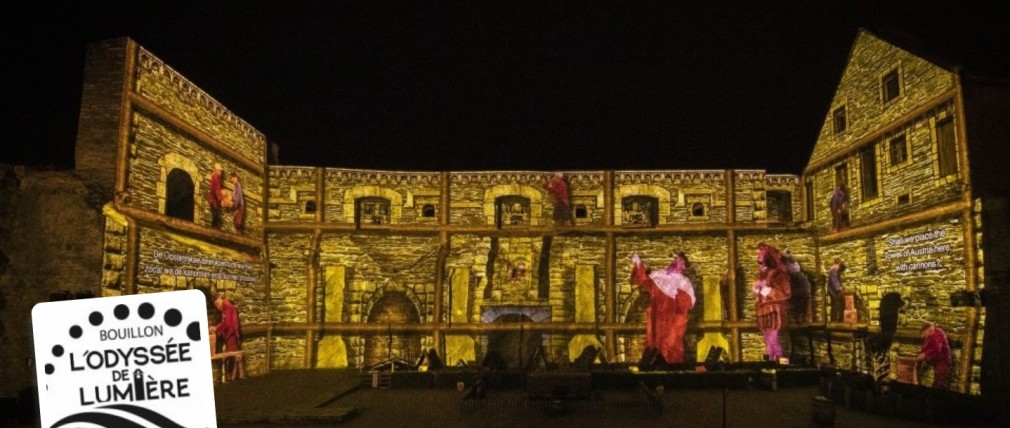 Bouillon château Odyssée de lumière