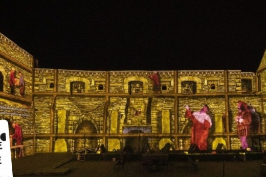 Bouillon château Odyssée de lumière