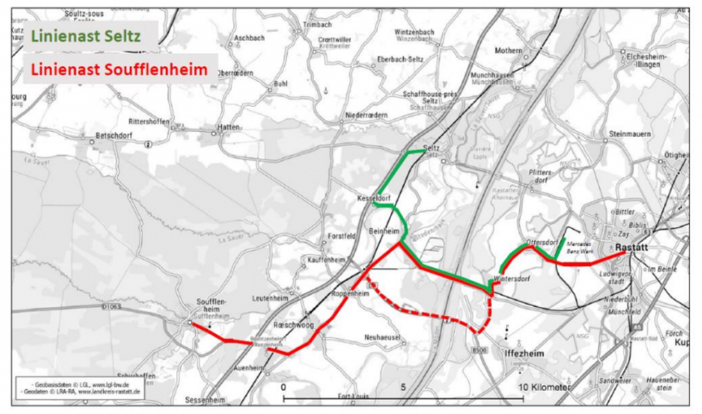 ligne bus rastatt