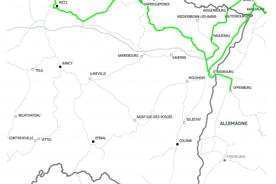 Carte lignes ferroviaires