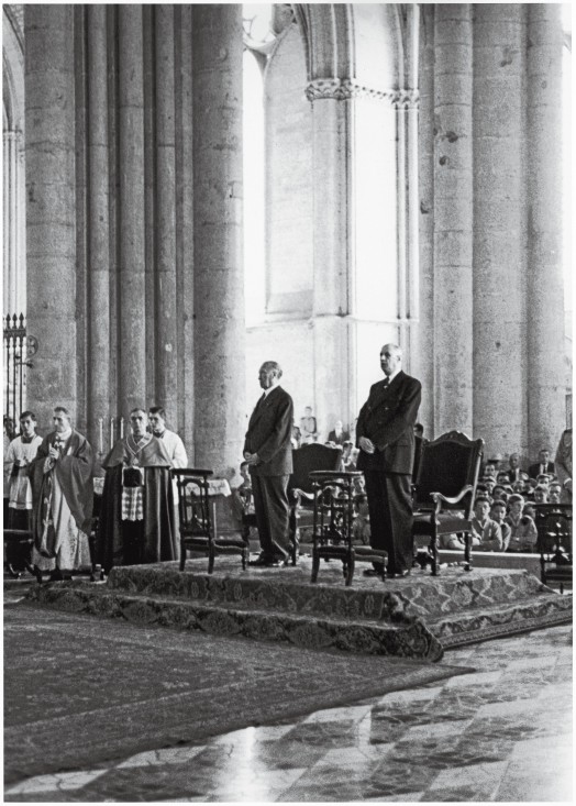 De Gaulle et Adenauer Reims