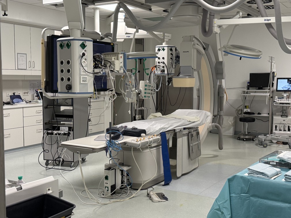 Katheterlabor im SHG-Klinikum Völklingen