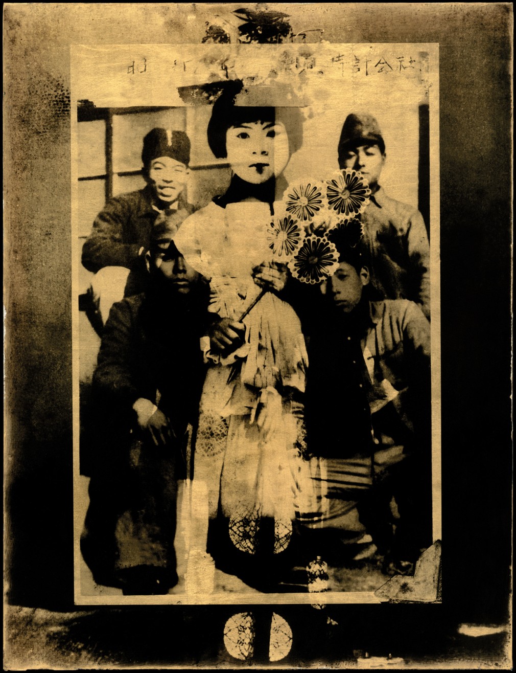 Jeune-fille aux fleurs JP Pernot