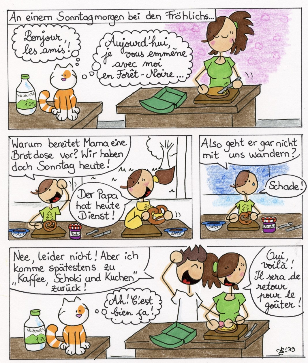 Kazh wird zweisprachig
