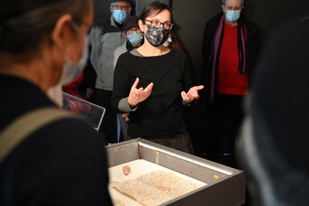 Exposition Par'chemins et châteaux Marie Collin