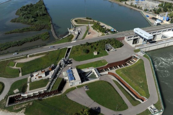 Passe poissons Gambsheim
