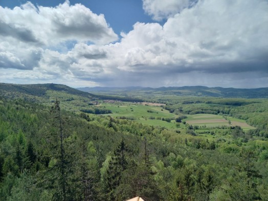 chemin des cimes vue paysage