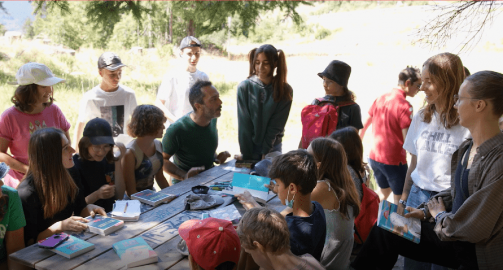 Auteur en résidence avec jeunes