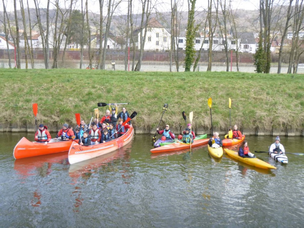 ouverture de la saison des canoéistes