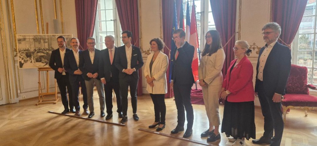 membres du réseau des villes du Rhin supérieur