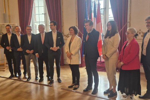 membres du réseau des villes du Rhin supérieur