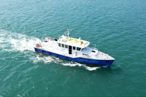 VEDETTE HYBRIDE DE GENDARMERIE FLUVIALE HARMONIE