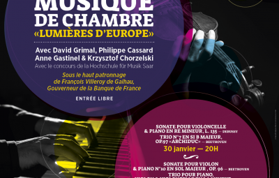 5ème rencontres de Musique de Chambre - Lumières d'Europe